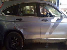2008  HONDA CR-V, BLUE, LX, 2.4L, FWD.   A25156